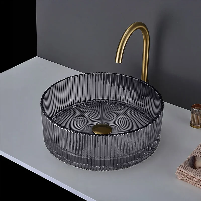 Aufsatzwaschbecken Ingrid Grey ∅ 36cm