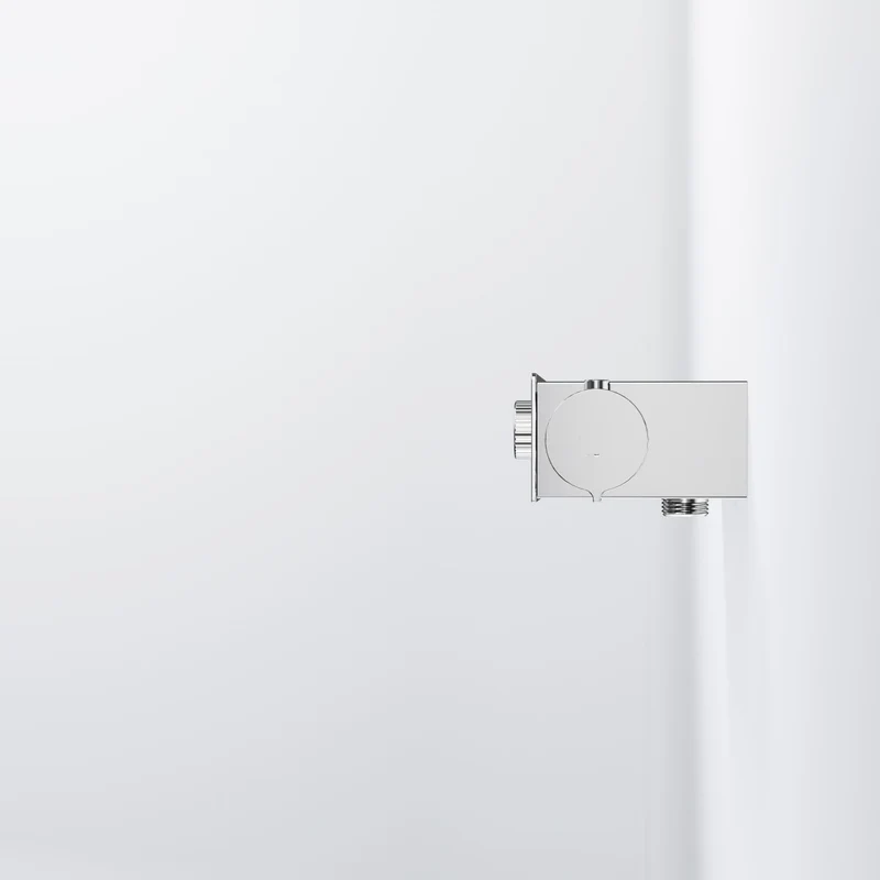 Serie 390 semi concealed thermostat