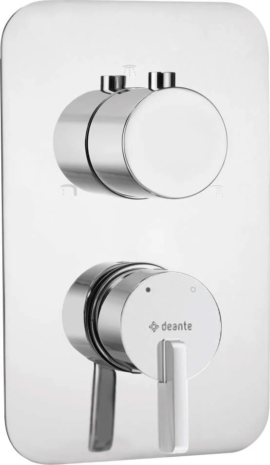 DEANTE Silia Bedienmodul für Unterputz-Box // Chrom // BXY-0QSM