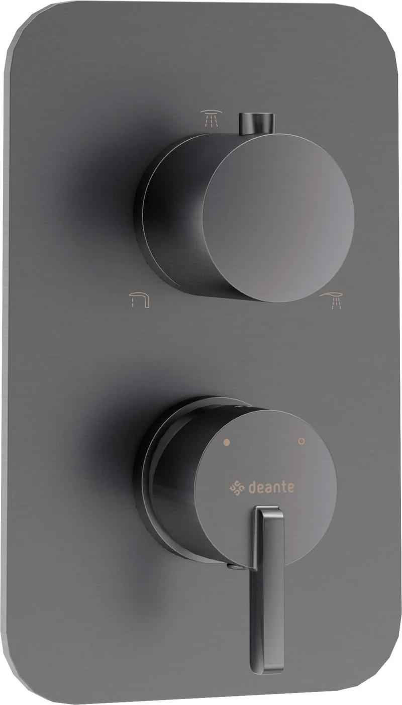 DEANTE Silia Bedienmodul für Unterputz-Box // Titanium // BXY-DQSM