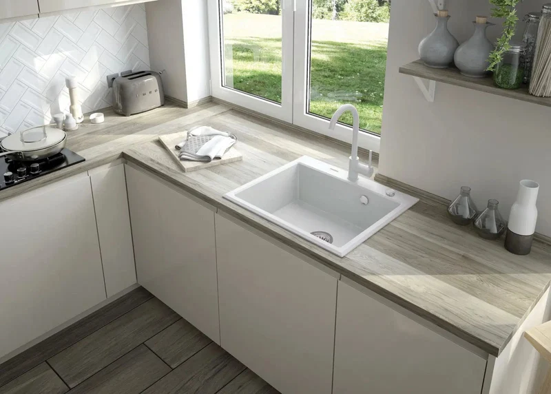 DEANTE Milin Küchenarmatur // Bianco // BEU-W62M
