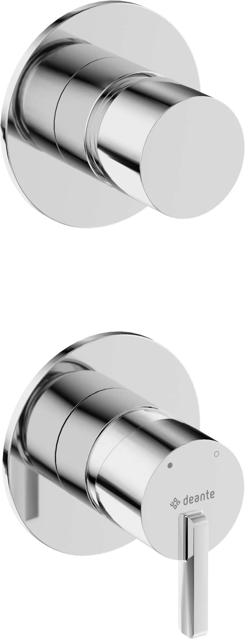 DEANTE Silia Duscharmatur mit Strahlschalter // Chrom // BQS-044P
