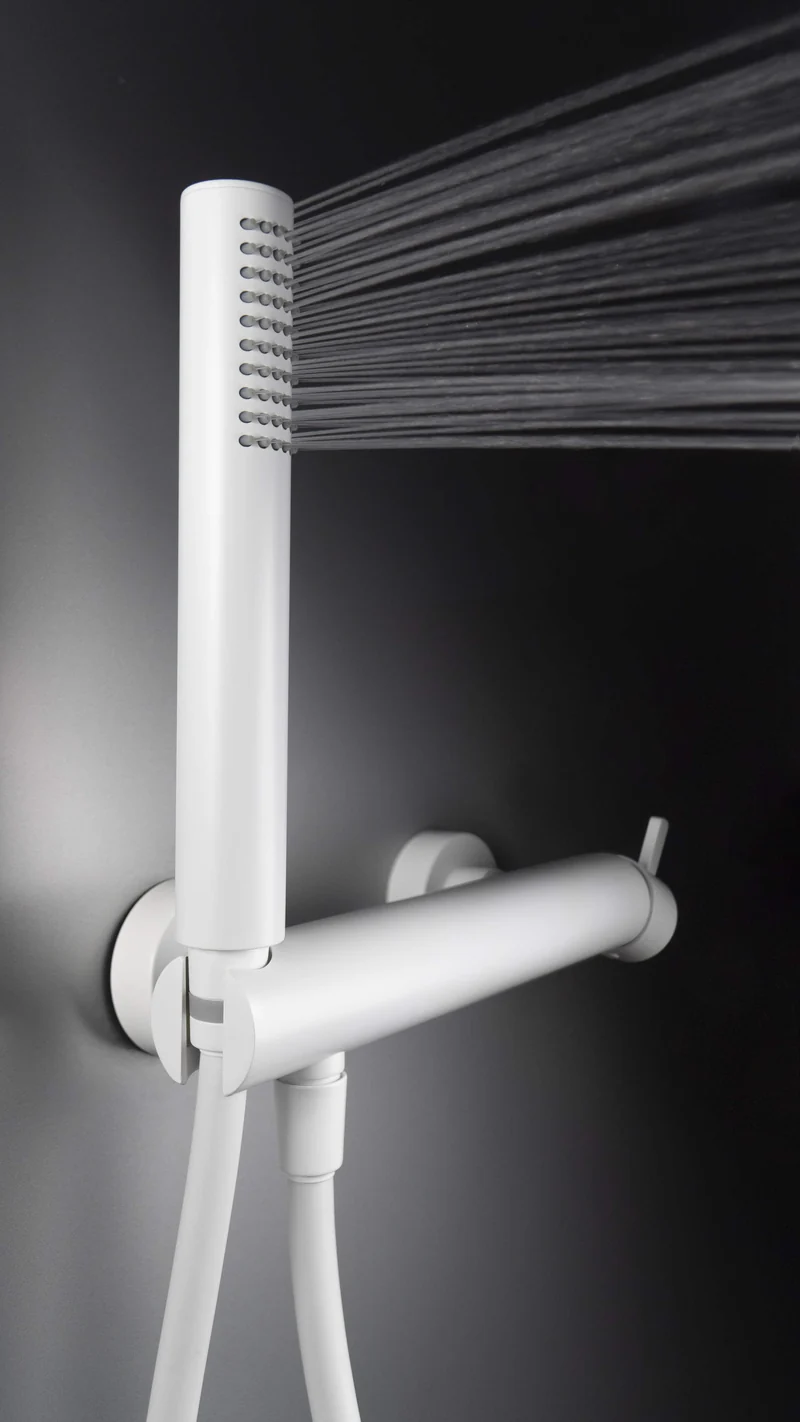 DEANTE Silia Duscharmatur mit Brausegarnitur // Bianco // BQS-A41M