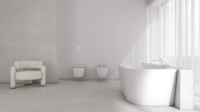 DEANTE Silia Bidetarmatur // Bianco // BQS-A30M