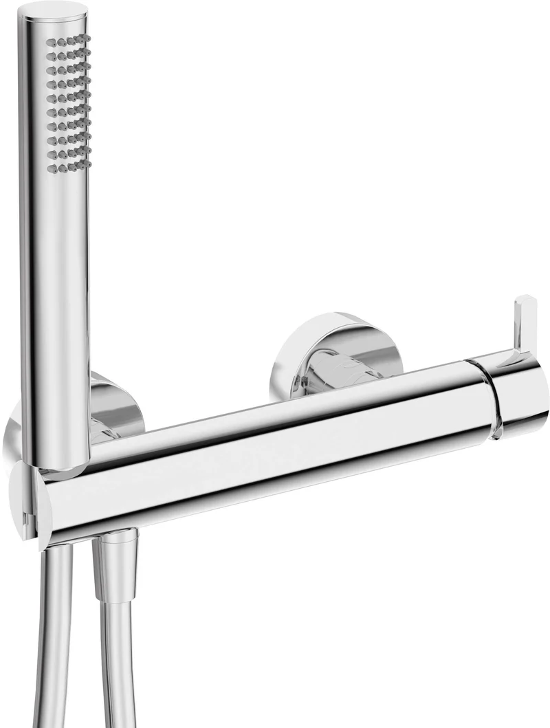 DEANTE Silia Duscharmatur mit Brausegarnitur // Chrom // BQS-041M