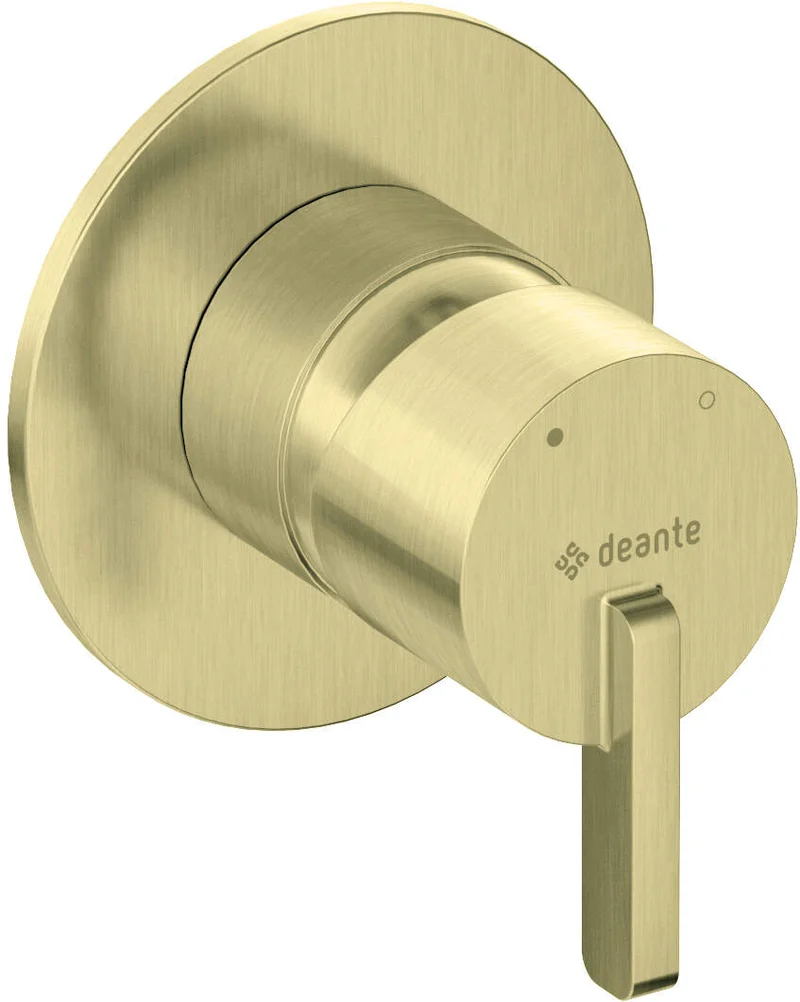 DEANTE Silia Duscharmatur für Unterputzmontage // gebürstetes Gold // BQS-R44L