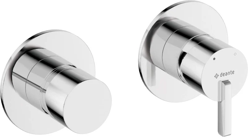DEANTE Silia Duscharmatur mit Strahlschalter - Horizontal // Chrom // BQS-046P