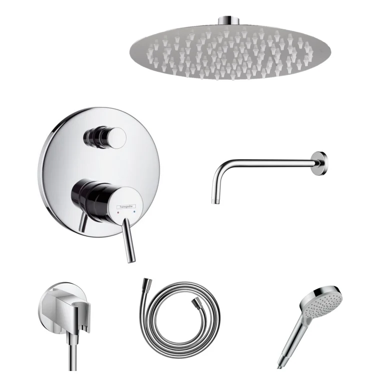 Hansgrohe Unterputz Dusch-Set Talis S mit Decken- oder Wandanschluss