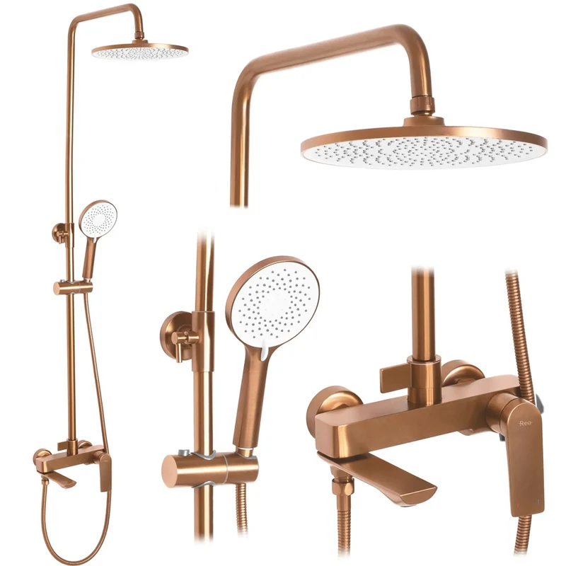 Dusche Avalon Kupfer Matt