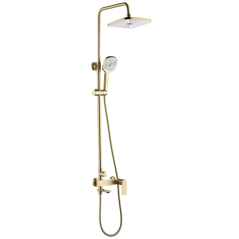 Dusche Storm Gold Matt 2