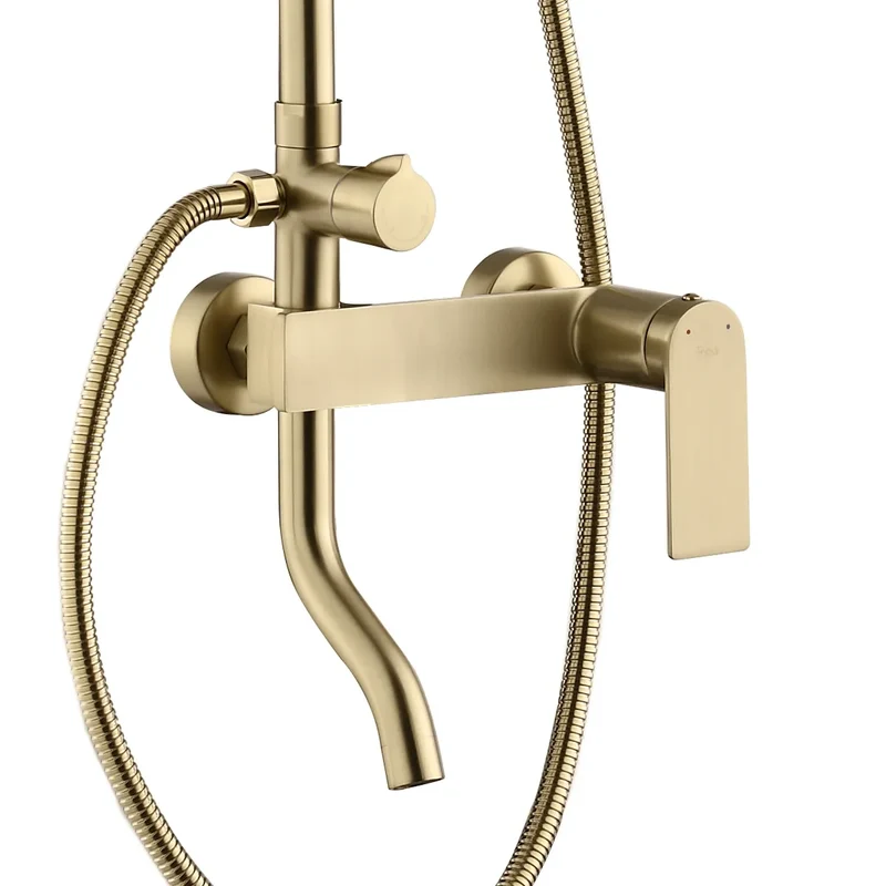 Dusche Storm Gold Matt