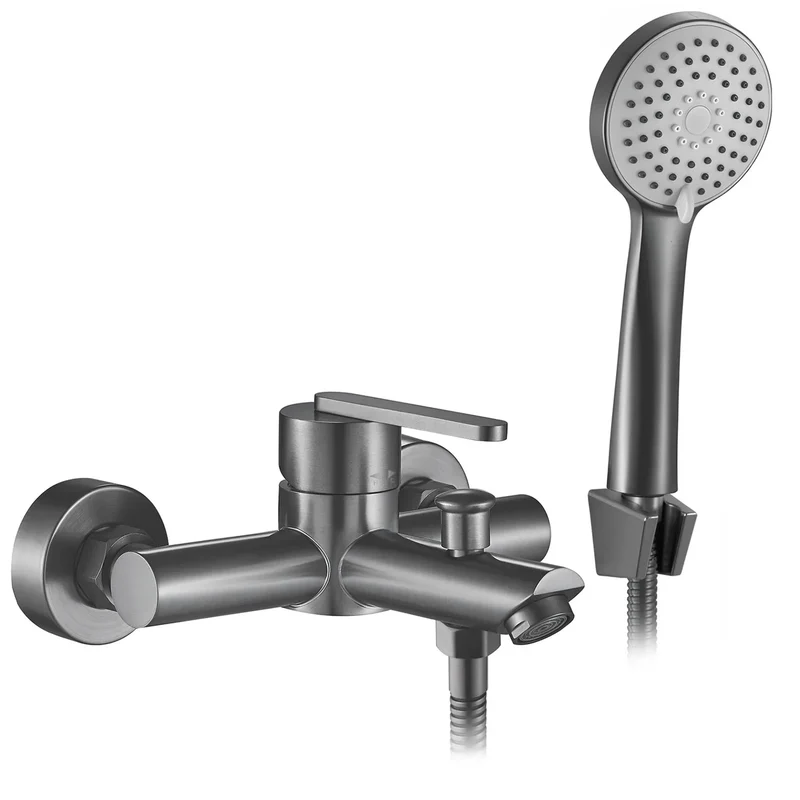 Badewannenarmatur Ontario Anthrazit Matt