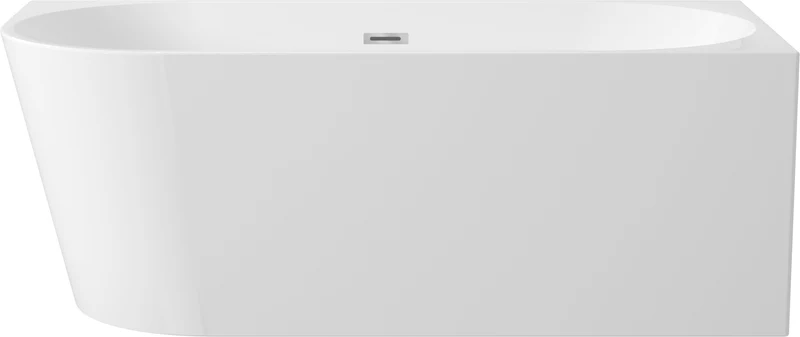 DEANTE Silia Wand- oder Freistehende Badewanne - Rechts - 140 cm // Weiß // KDS-014P