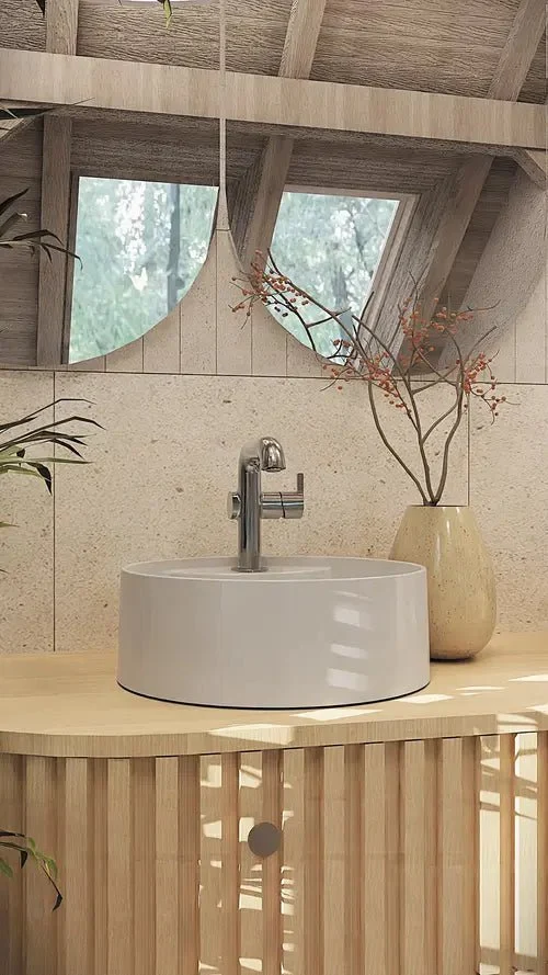DEANTE Silia Waschtischarmatur mit seitlichem Hebel // Chrom // BQS-024M