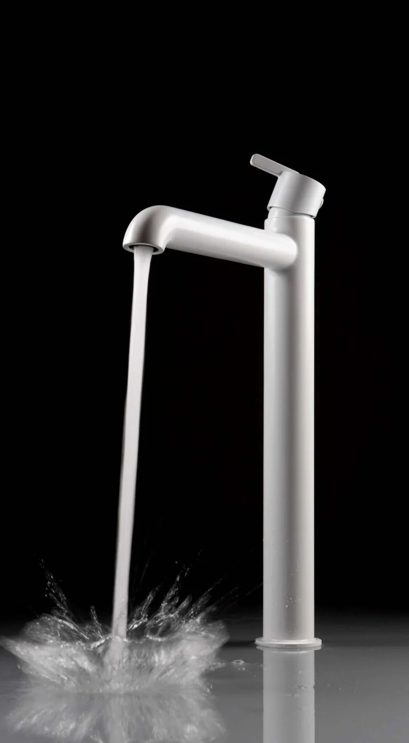 DEANTE Silia Waschtischarmatur hoch // Bianco // BQS-A20K