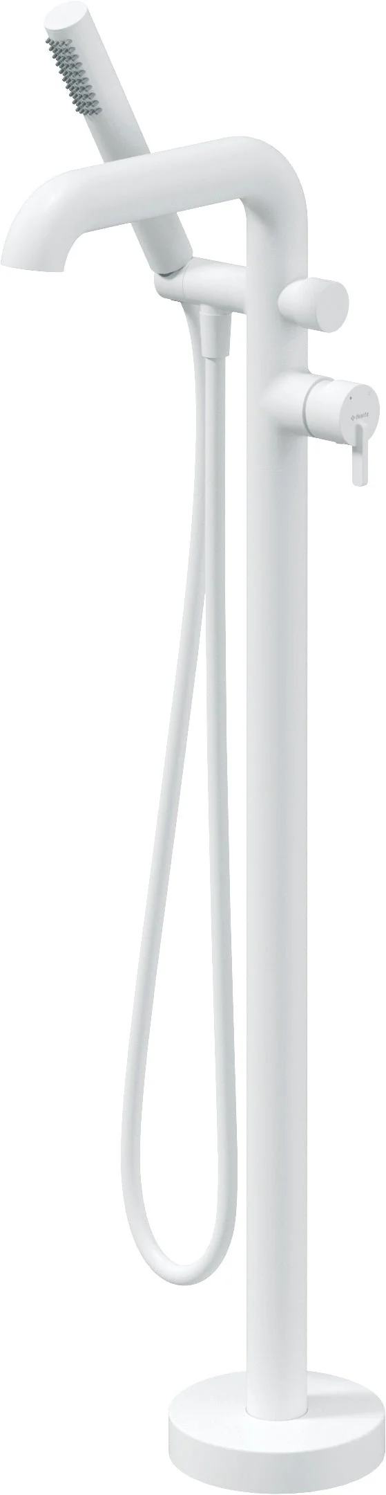 DEANTE Silia Wannenarmatur Freistehend mit Brausegarnitur // Bianco // BQS-A17M