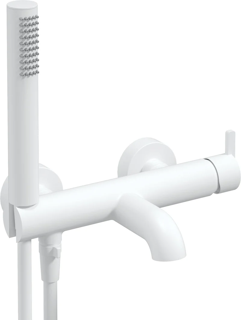 DEANTE Silia Wannenarmatur mit Brausegarnitur // Bianco // BQS-A11M