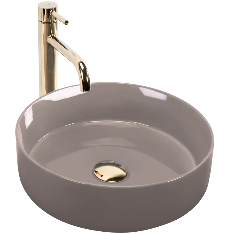 Aufsatzwaschbecken Sami Mocha Mousse ⌀36cm