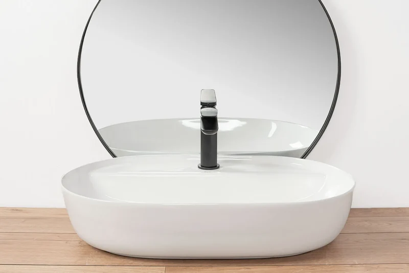 Aufsatzwaschbecken Aura White 60,5x40,5cm