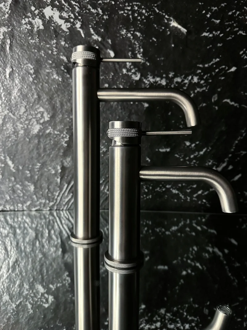 Armatur Lungo Grip Anthrazit Matt High