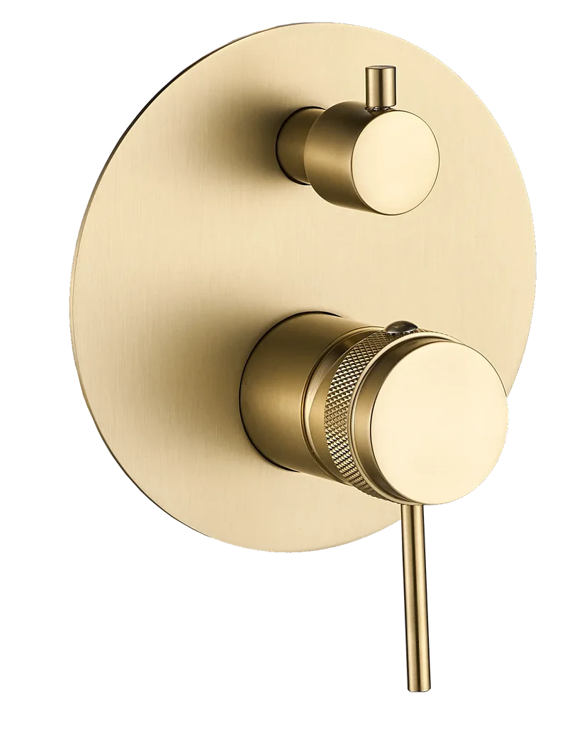 Dusche Unterputz Lungo Grip Gold Matt