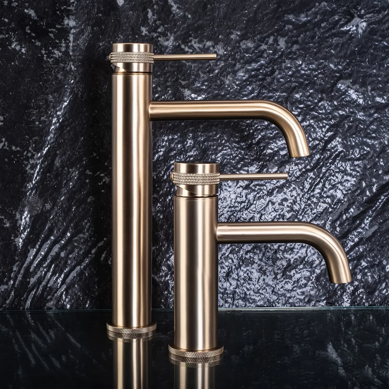 Armatur Lungo Grip Gold Matt Low