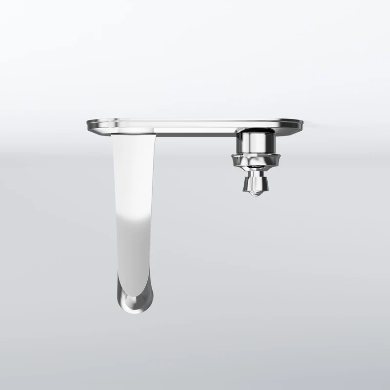 Serie 350 Waschtisch-Wand-Einhebelmischer (Fertigmontageset)