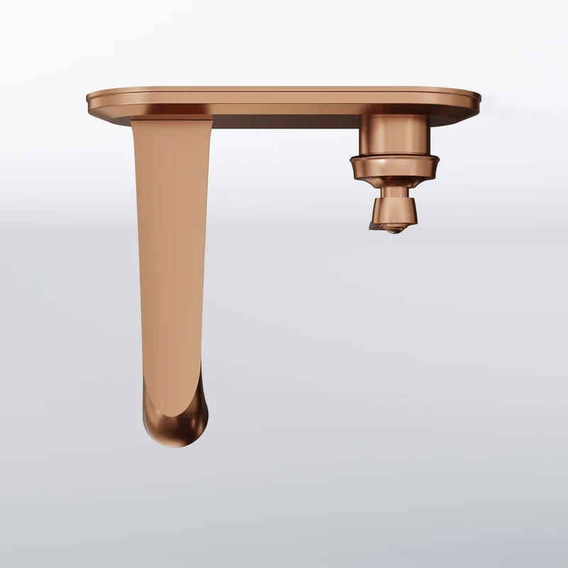 Serie 350 Waschtisch-Wand-Einhebelmischer (Fertigmontageset)