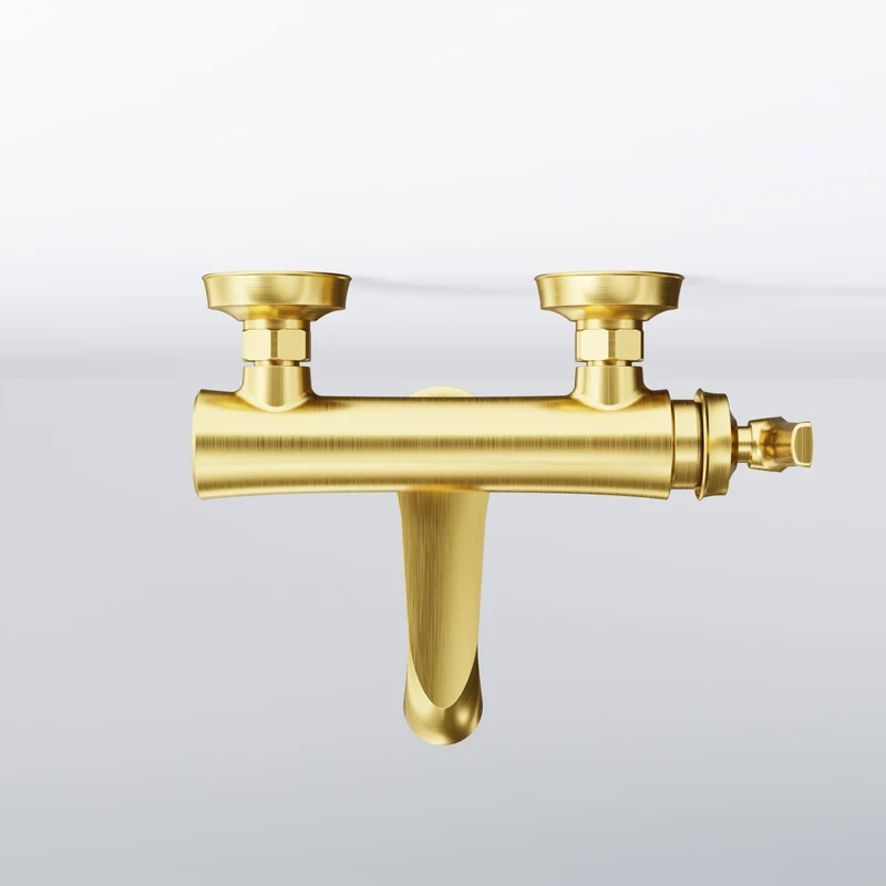Serie 350 Aufputz-Einhebelmischer ½" für Wanne