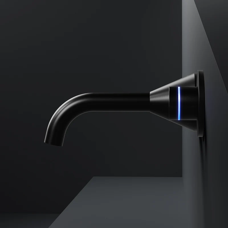 Serie 310 iconic - elektronische Wand-Waschtisch-Armatur