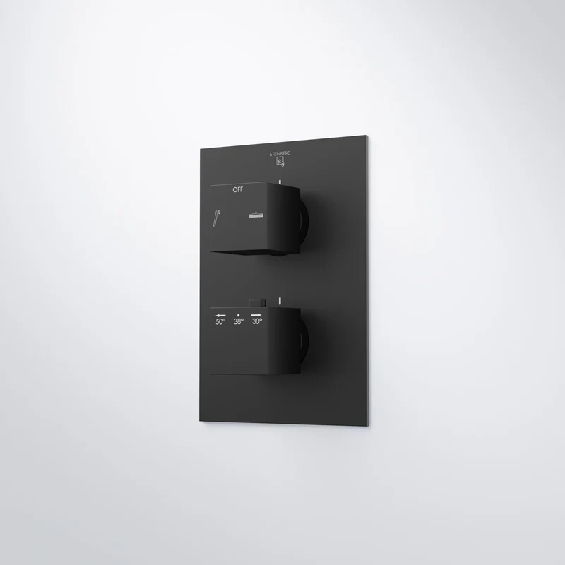 Serie 160 Fertigmontageset für Unterputzthermostat mit 2-Wege-Umsteller