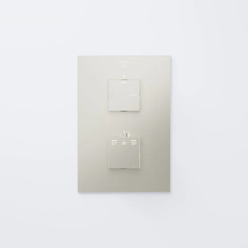 Serie 160 Fertigmontageset für Unterputzthermostat mit 2-Wege-Umsteller