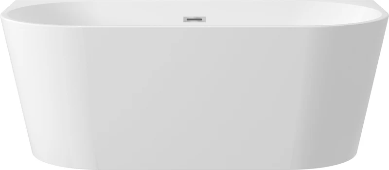 DEANTE Silia Wand- oder Freistehende Badewanne - 160 cm // Weiß // KDS-016W