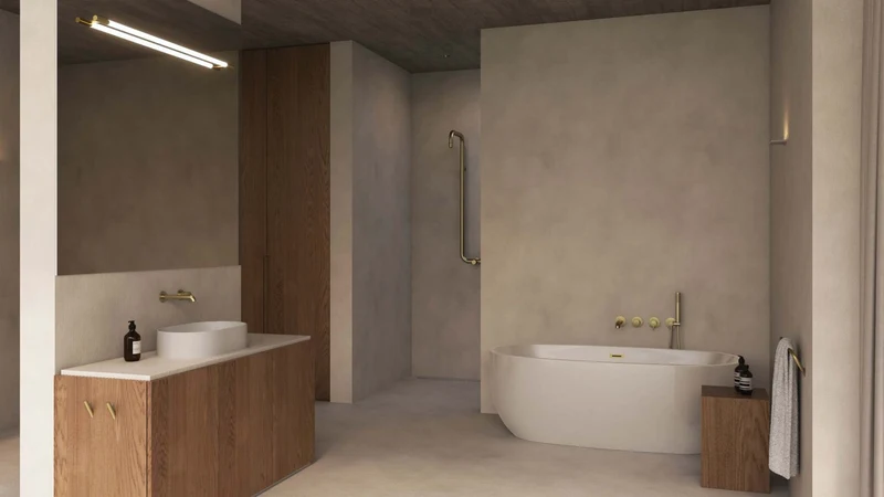DEANTE Alpinia Freistehende Badewanne Oval - 170 cm // Weiß // KDU-017W