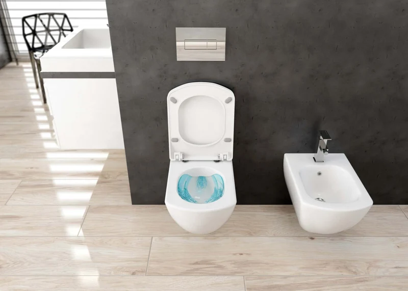 DEANTE Blur Wandhängendes Bidet // Weiß // CDZ-6BPW