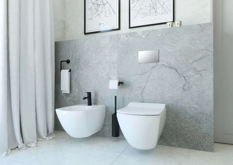 DEANTE Blur Wandhängendes Bidet // Weiß // CDZ-6BPW