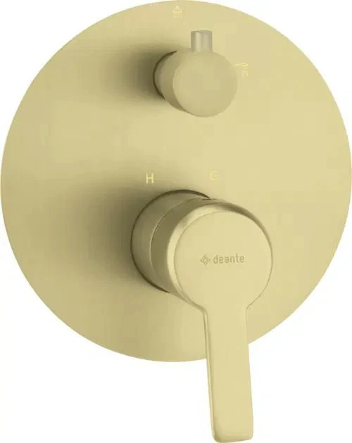 DEANTE Arnika Duscharmatur mit Strahlschalter // gebürstetes Gold // BQA-R44P