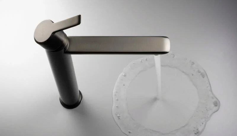 DEANTE Arnika Waschtischarmatur hoch // Titanium // BQA-D20N