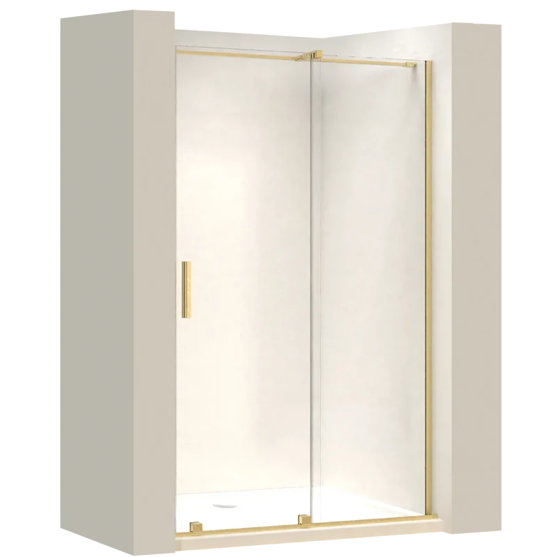 Duschtür Schiebetür Montana Gold Matt 100-140cm