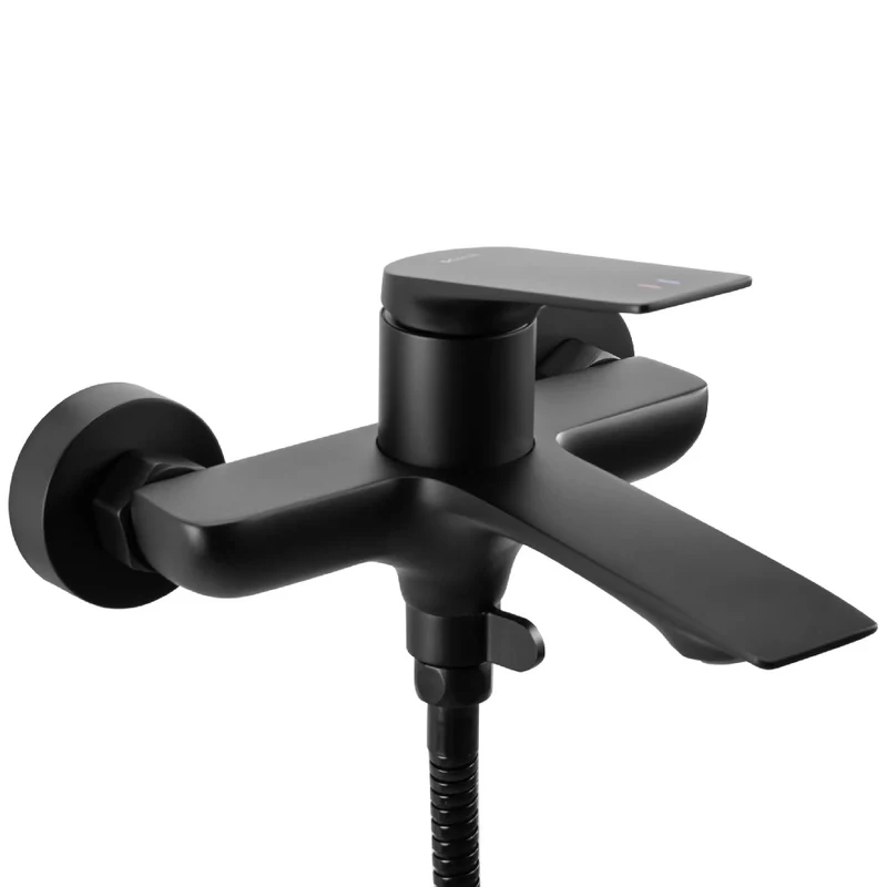 Badewannenarmatur Avalon Schwarz