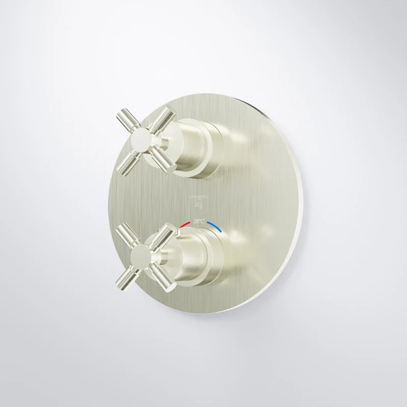 Serie 250 Fertigmontageset für Unterputzthermostat mit 2-Wege-Umsteller