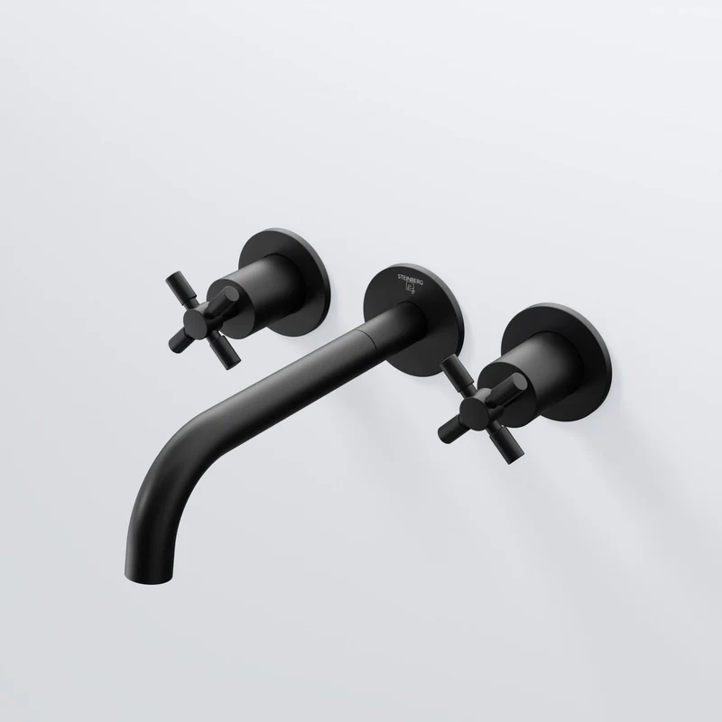 Serie 250 3-Loch Waschtisch-Wand-Armatur