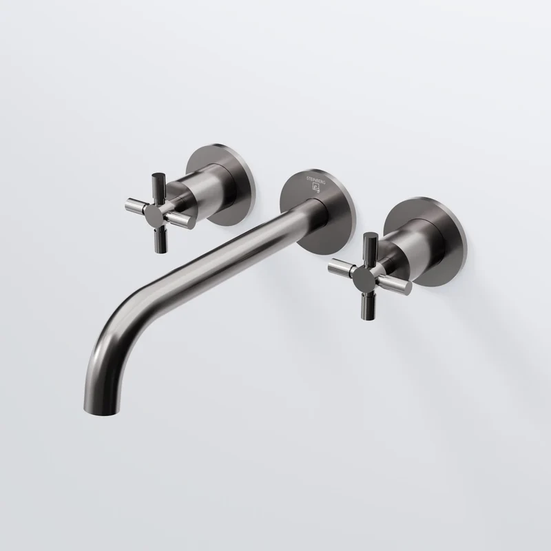 Serie 250 3-Loch Waschtisch-Wand-Armatur