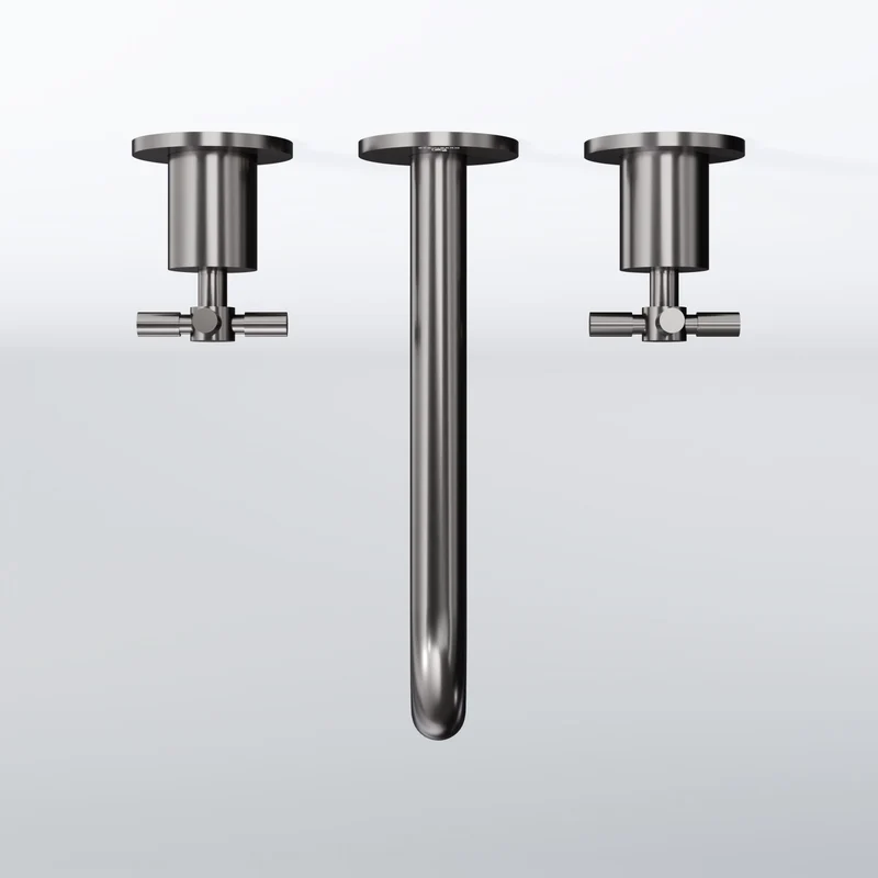 Serie 250 3-Loch Waschtisch-Wand-Armatur