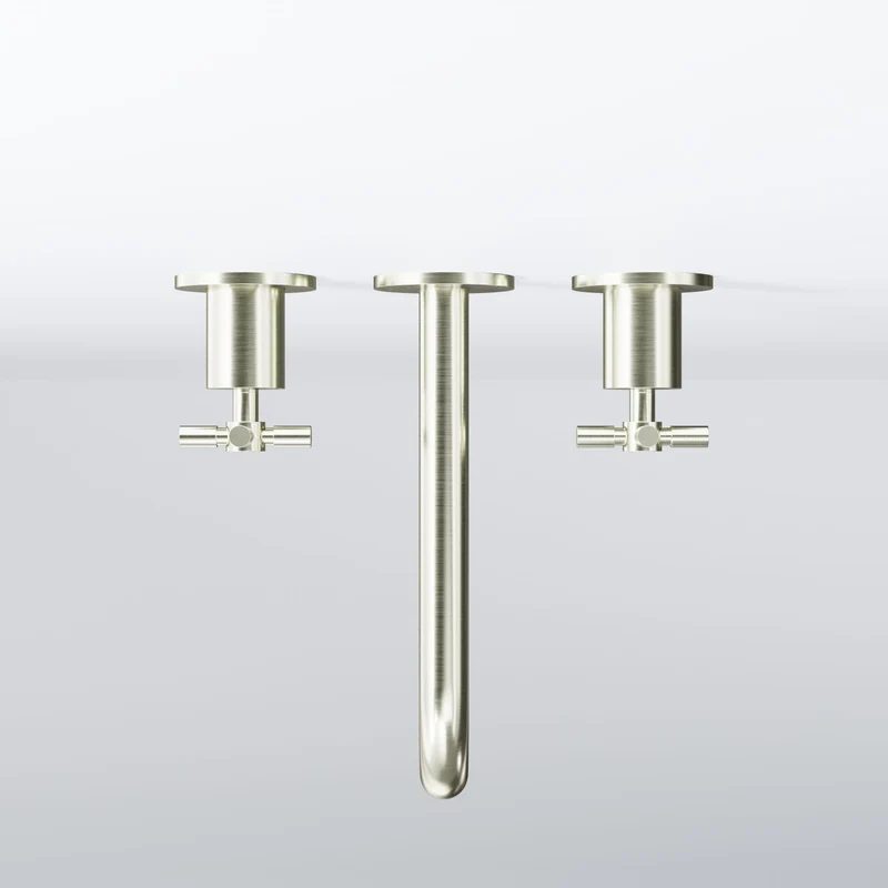 Serie 250 3-Loch Waschtisch-Wand-Armatur