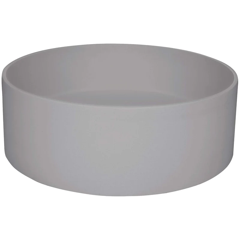 DEANTE Silia Granit-Aufsatzwaschbecken // Grau Metallic // CQS-SU4S