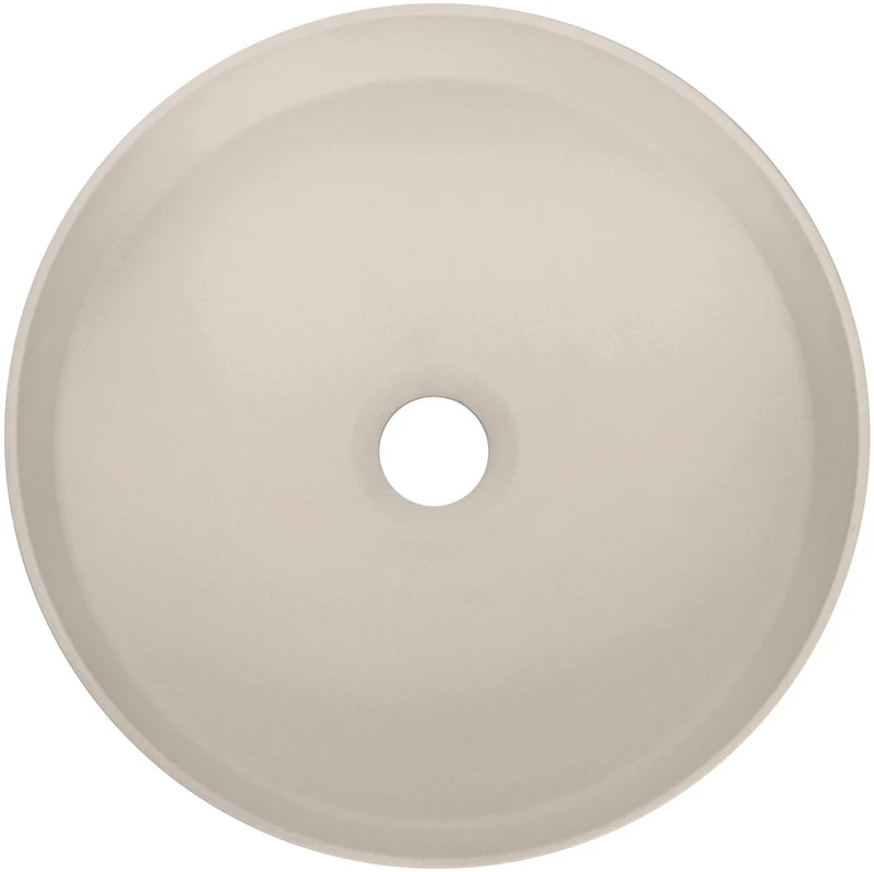 DEANTE Silia Granit-Aufsatzwaschbecken // Beige // CQS-5U4S