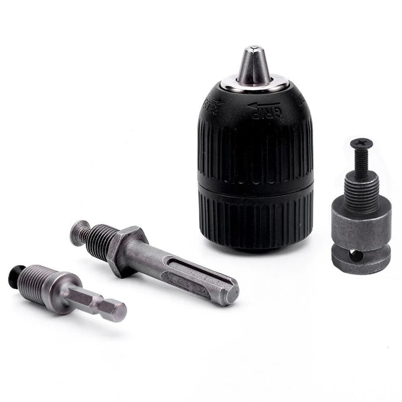 Schnellspannbohrfutter | 2-13mm | 1/2-20UNF | SDS+HEX+Schlagschraubern Adapter