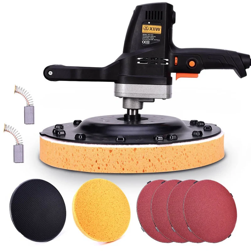 XIIW Putzglättmaschine 1280W – Schleif- & Filzmaschine für Putz, Zement & Vollwärmeschutzplatten