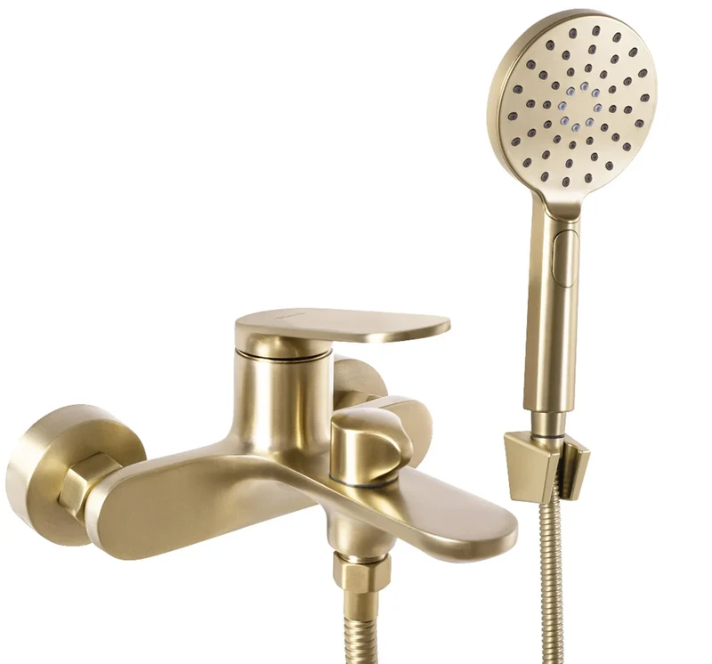Badewannenarmatur Marco Gold Matt